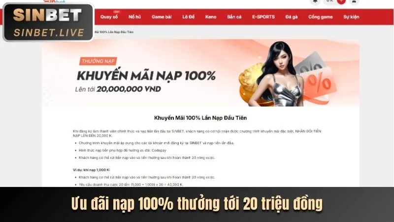 Hoàn trả cực cao tải ClubV